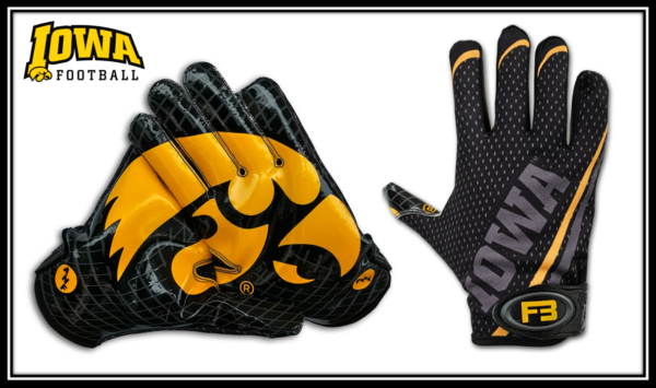 Iowa Hawkeyes Football Receiver Gloves