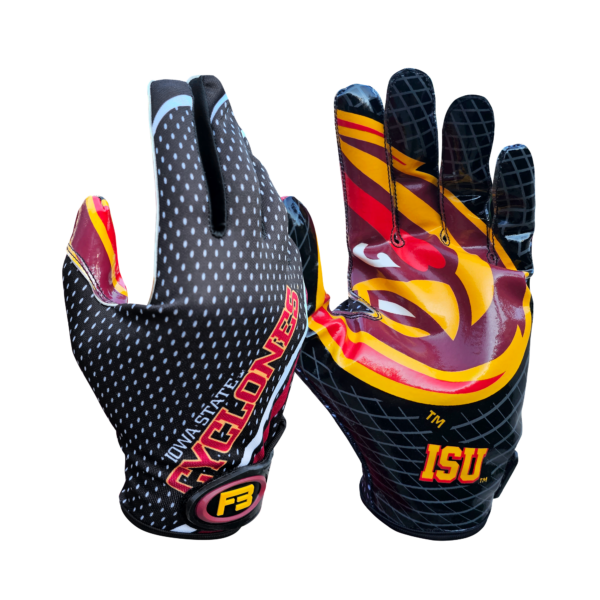 ISU football receiver Gloves