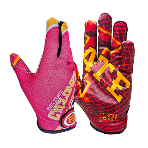 ISU football receiver Gloves
