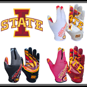 ISU football receiver Gloves