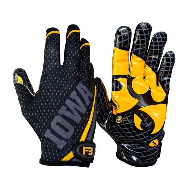 Iowa Hawkeyes Football Receiver Gloves