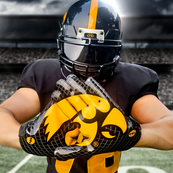 Iowa Hawkeyes Football Receiver Gloves