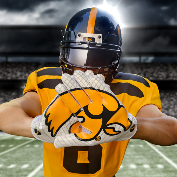 Iowa Hawkeyes Football Receiver Gloves