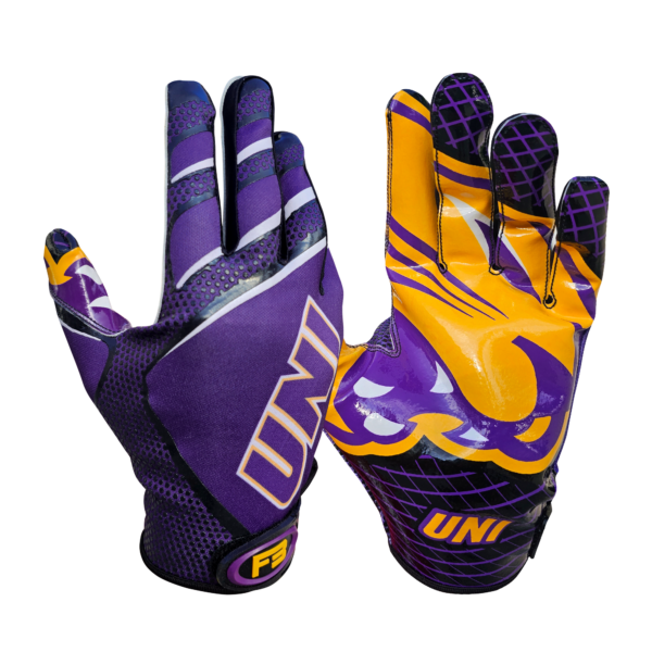 UNI Panthers Football Receiver Gloves