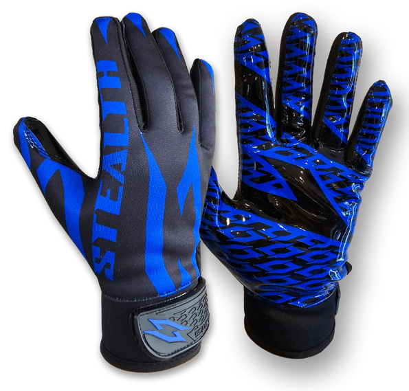 STEALTH Football Receiver Gloves with Super Tach Grip Palms! – Scale Wears