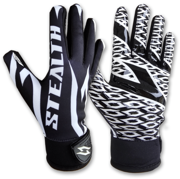Football receiver gloves flag football sticky palms